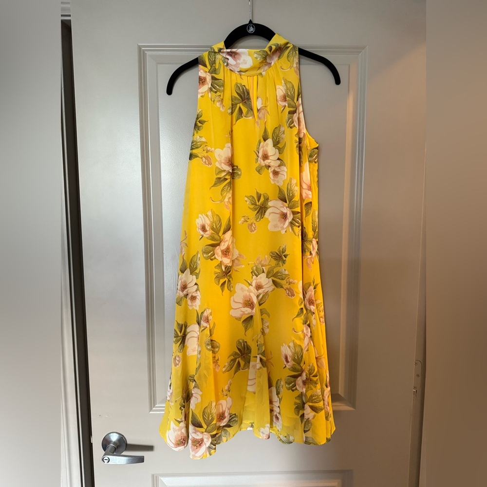 Floral Yellow Dress